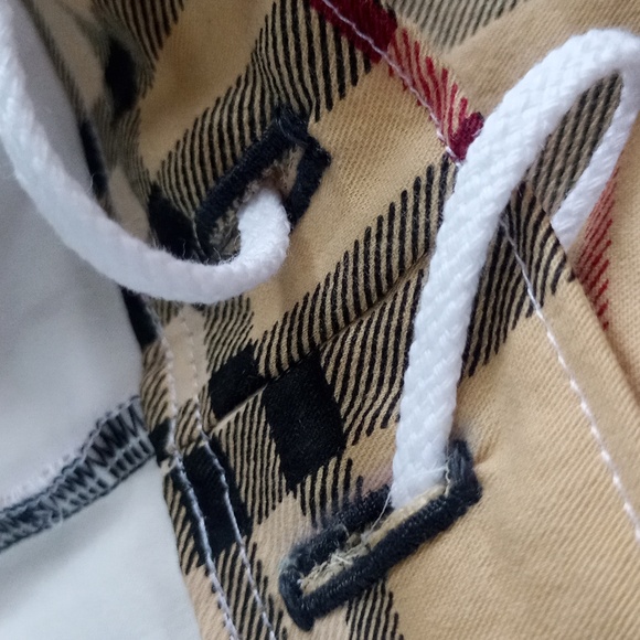 Limited Edition Reworked Vintage 'Burberry' Boom Box Benny Unisex Shorts - Picture 10 of 12